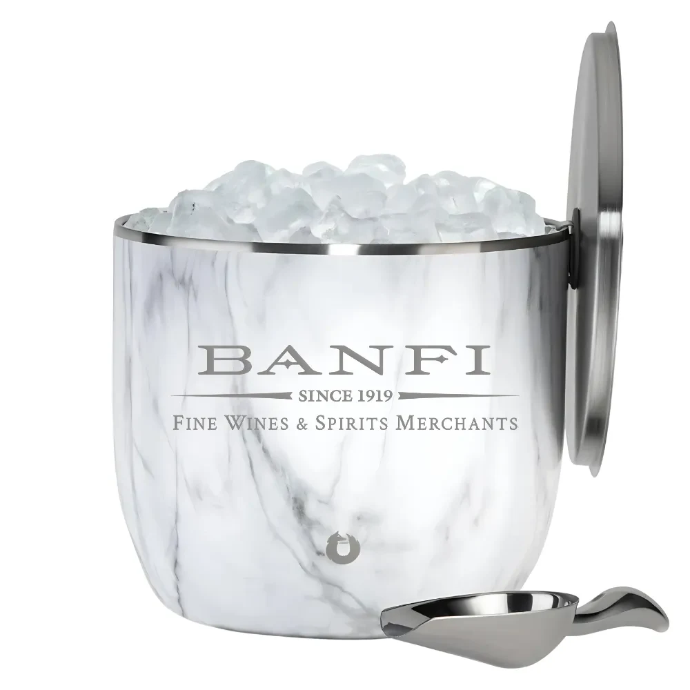 7L Snowfox Ice Bucket with Lid and Scoop 1