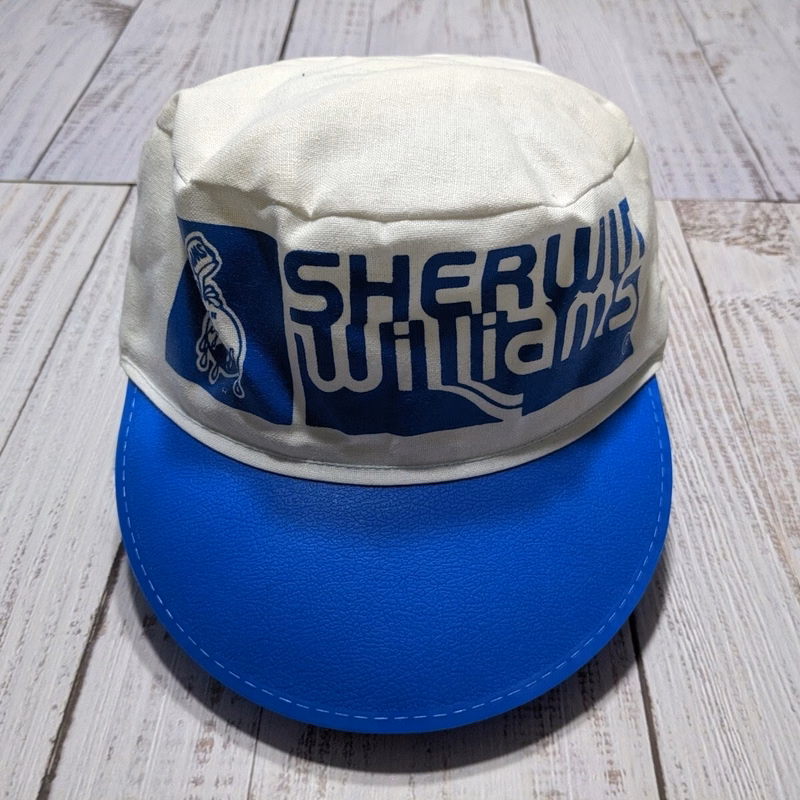 White Polyester Felt Painter Cap