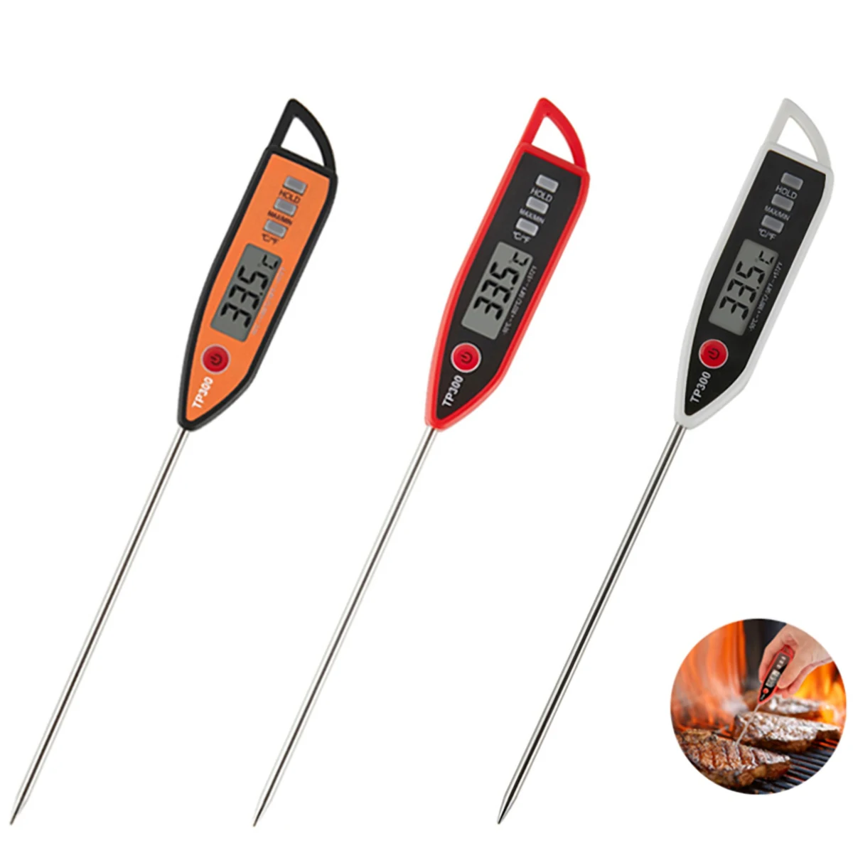Digital Meal Cooking Thermometer, custom kitchen gadget with logo imprint 1