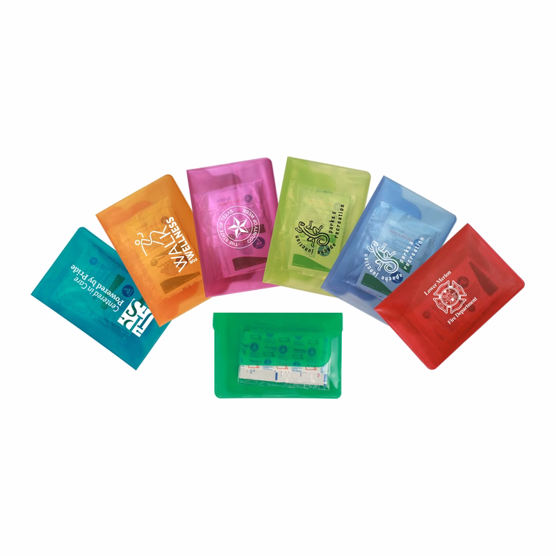 First Aid Purse in Translucent Vinyl Colors