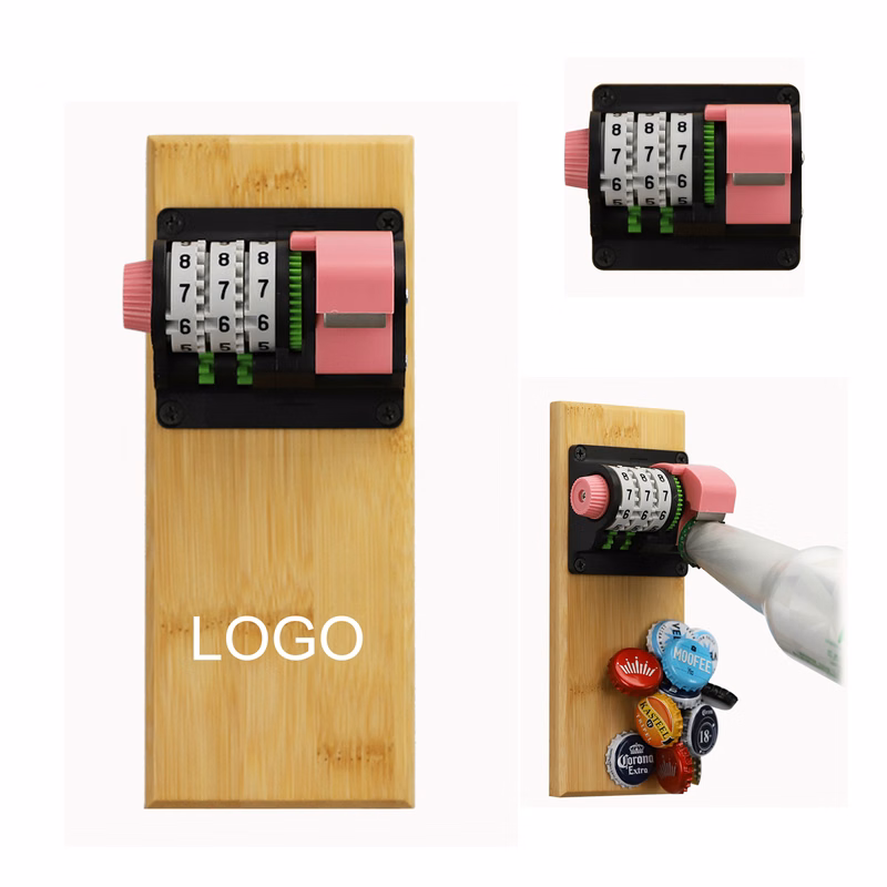 Magnetic Wall Mount Counting Bottle Opener