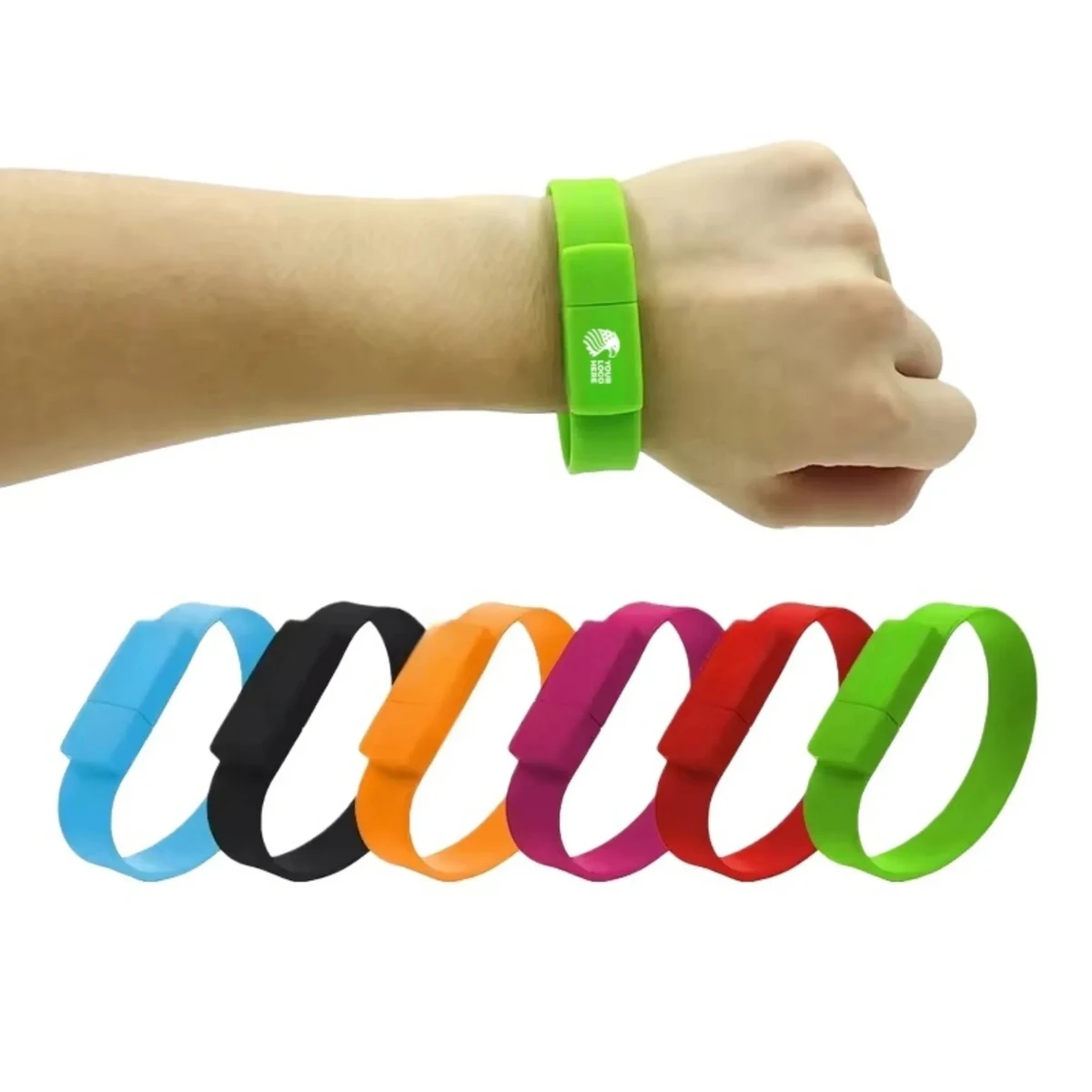 Wristband USB Flash Drive Bracelet Storage Gift 1