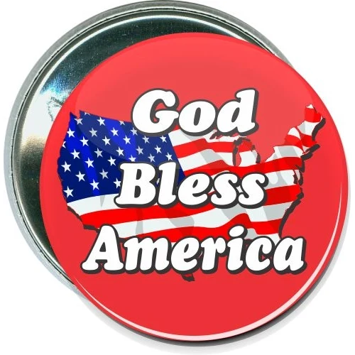 God Bless America, Military Button 1