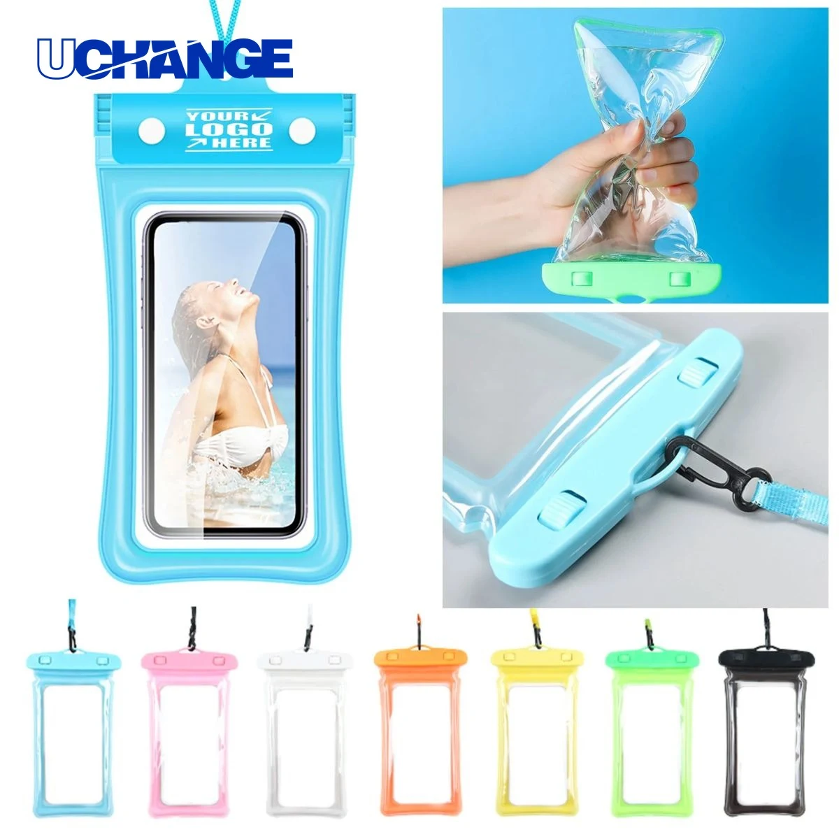 Waterproof PVC Mobile Phone Pouch for Outdoor Use 1