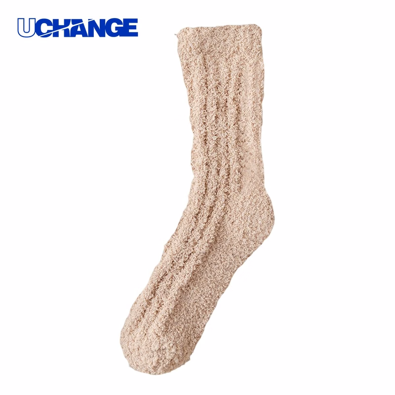 Fuzzy Slipper Sock Socks 7.87" x 8.66"