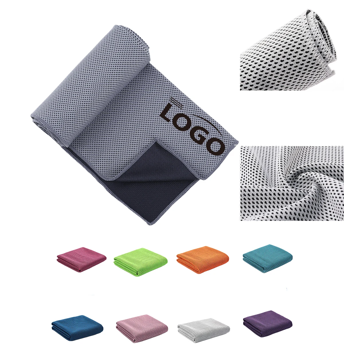 Cooling Ice Silk Workout Towels 1