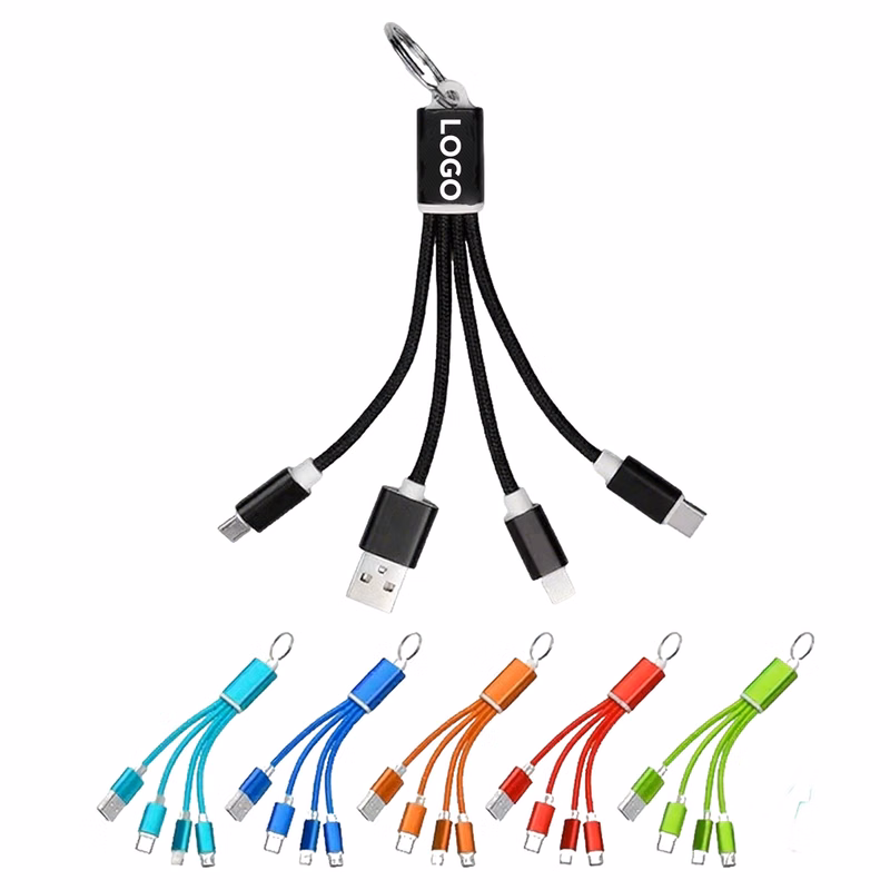 Multi USB Charging Keychain