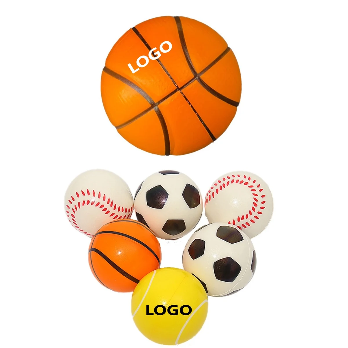 Motivational Basketball Stress Relievers 1