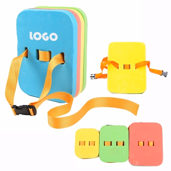 Water Gear Swimming 4-Color Split Back Float Device