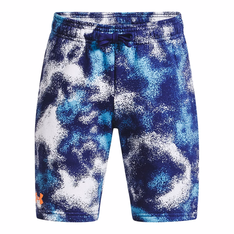 Boys' UA Rival Fleece Printed Shorts
