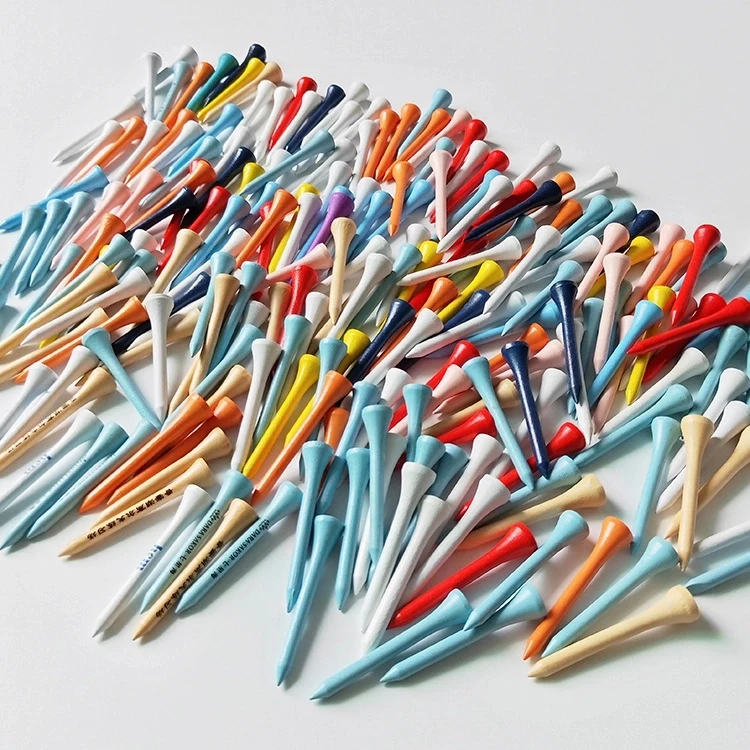 Wood Golf Tees 1