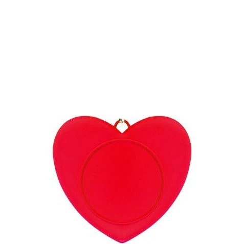 Red 3D Cast Heart Medal 1