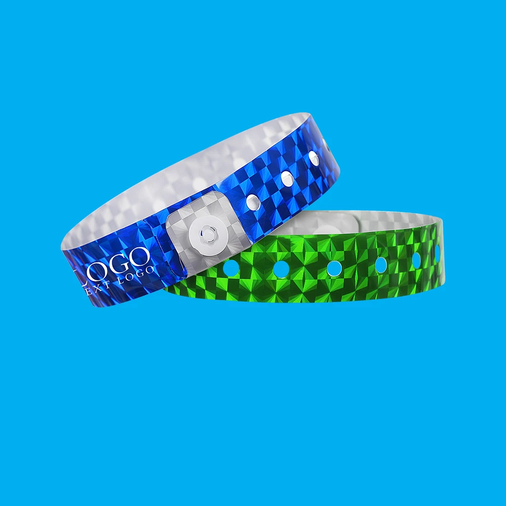 Disposable Laser Holographic Identification Bracelet 1