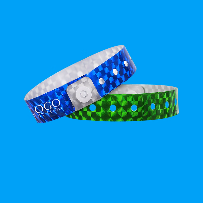 Disposable Laser Holographic Identification Bracelet