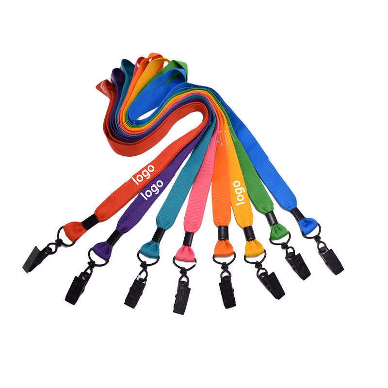 Promotional Company Badge Lanyard Id Holder With Logo