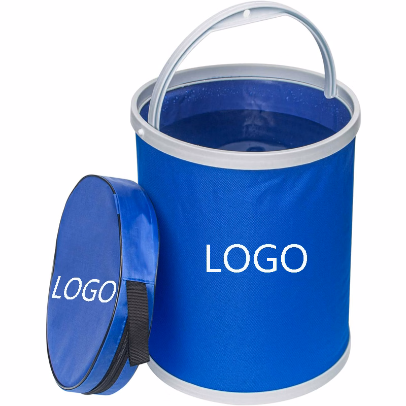 600D Oxford Durable Plastic Handle Foldable Bucket