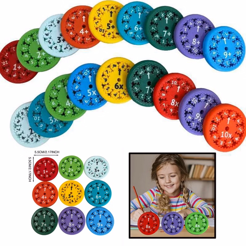 Math Fidget Spinners