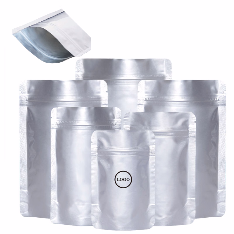 Re-Sealable Aluminum Foil Food Storage Bag For Snacks