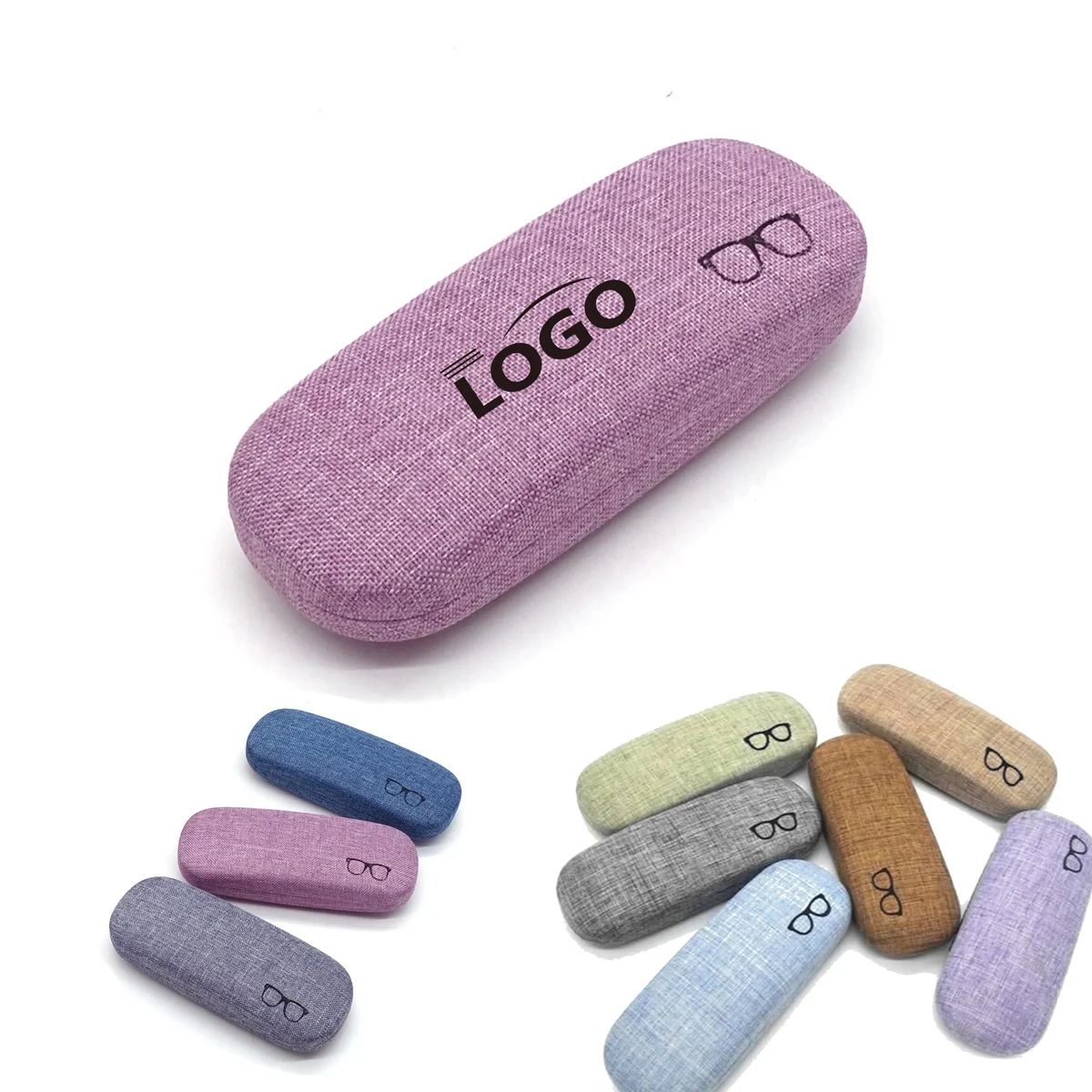 Hard Shell Eyeglasses Case 10pcs 1