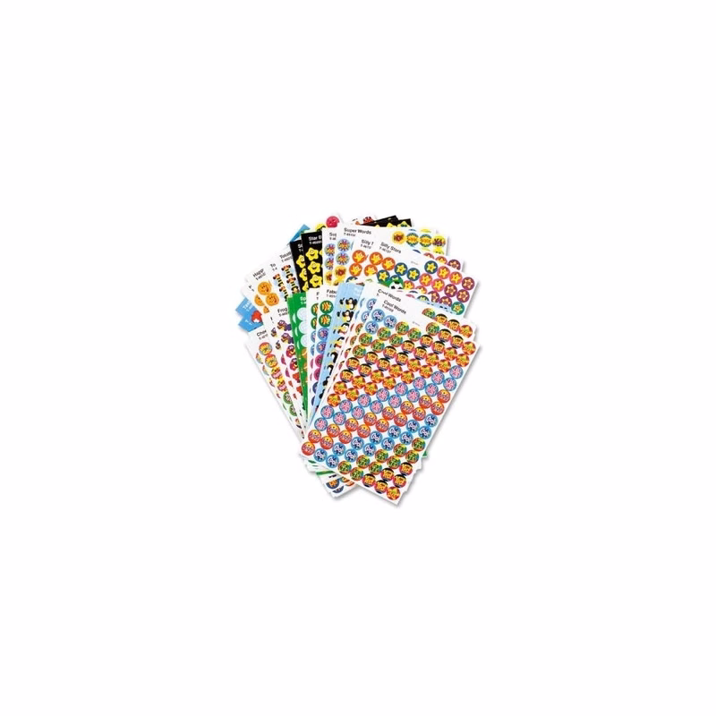 Superspots/Supershapes Stickers - 67 Designs 5100 Stickers per Pack