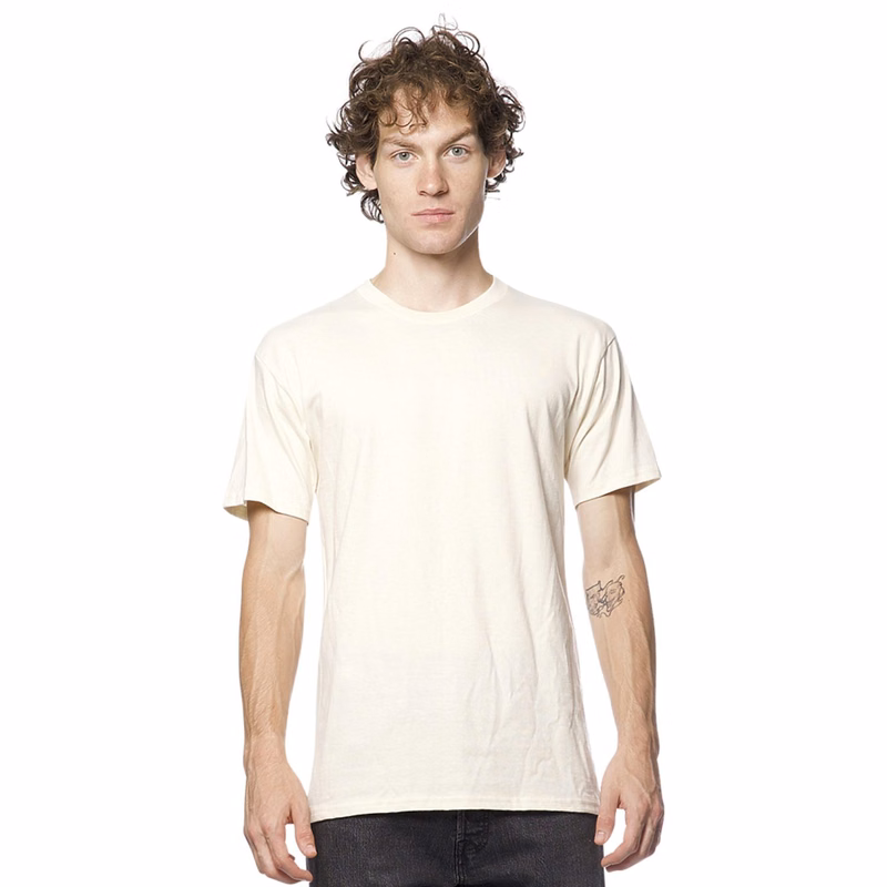 6.0 oz Unisex Organic Short Sleeve Heavyweight Tee