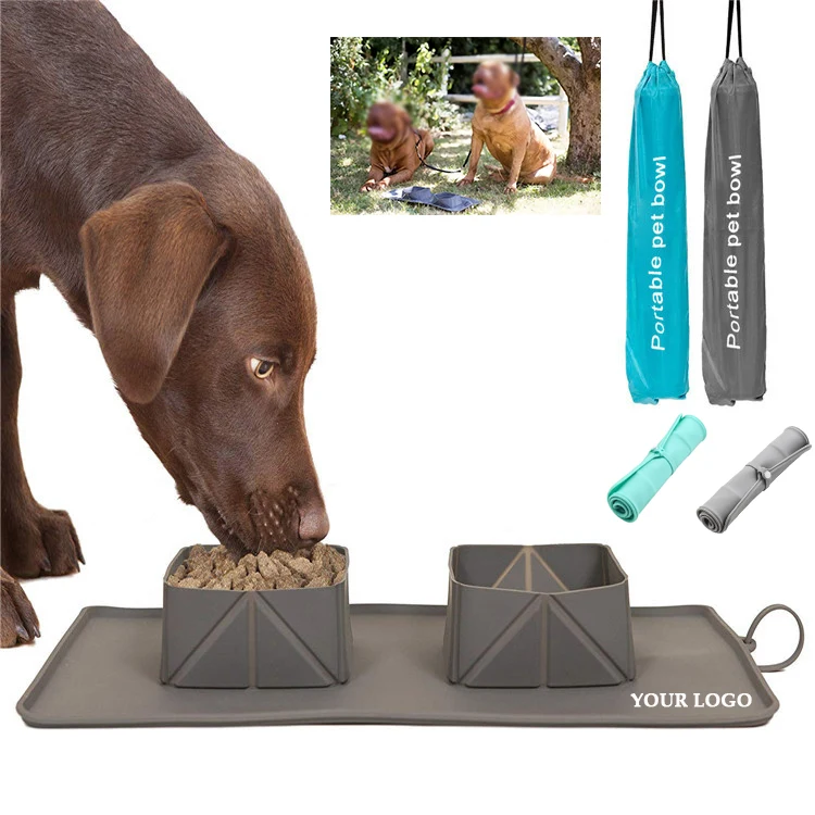 21oz Silicone Folding Pet Bowl 1