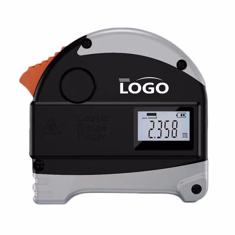 Dual-Function Laser Distance Measuring Tape