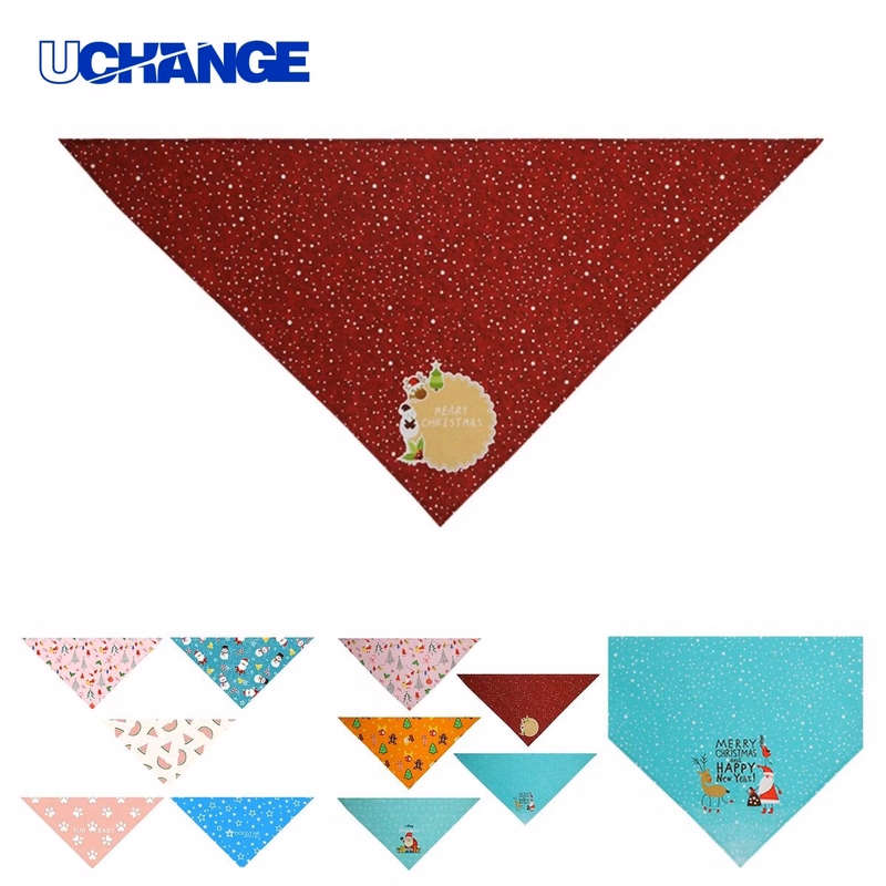 Soft Polyester Pet Bandana Scarf for Events