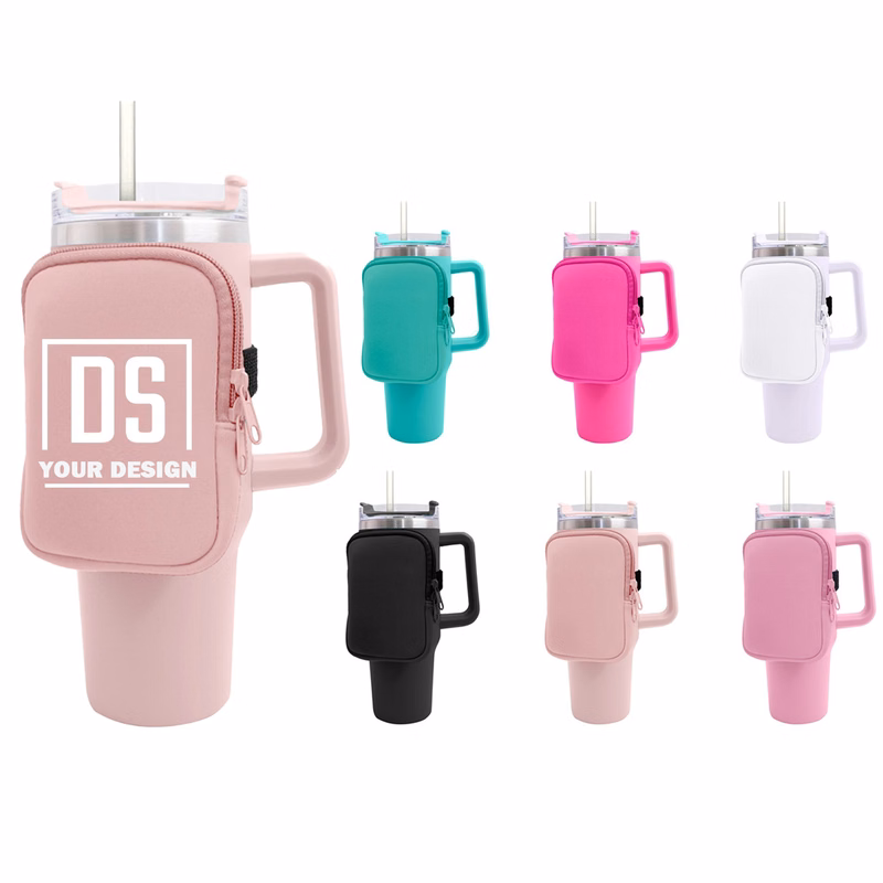 Neoprene 40 Oz. Water Tumbler Holder Bag
