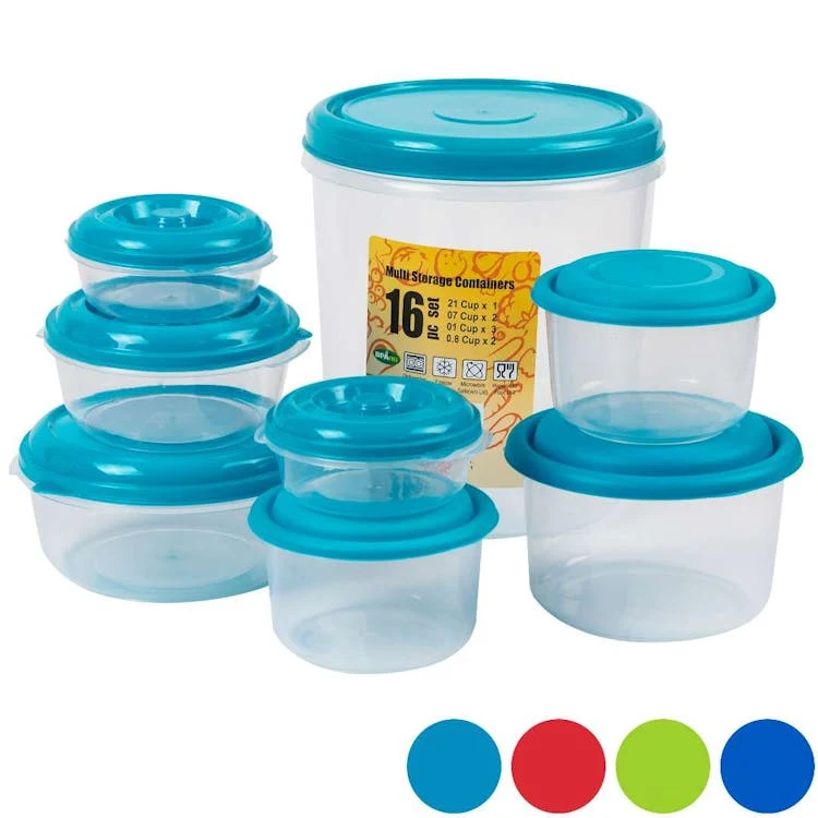 Food Storage Container Sets - 16 Pieces 1
