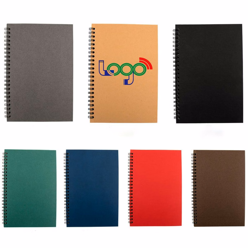 Cardboard Spiral Notebook