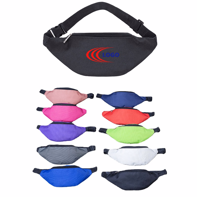 Minimalist Solid Outdoor Sports Crossbody Waist Bag