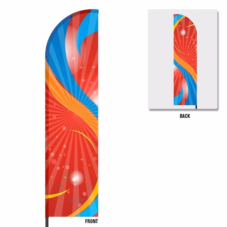 Flex Banner™ Flag Only, Double-Sided 21.5' Advetising Feather Flag