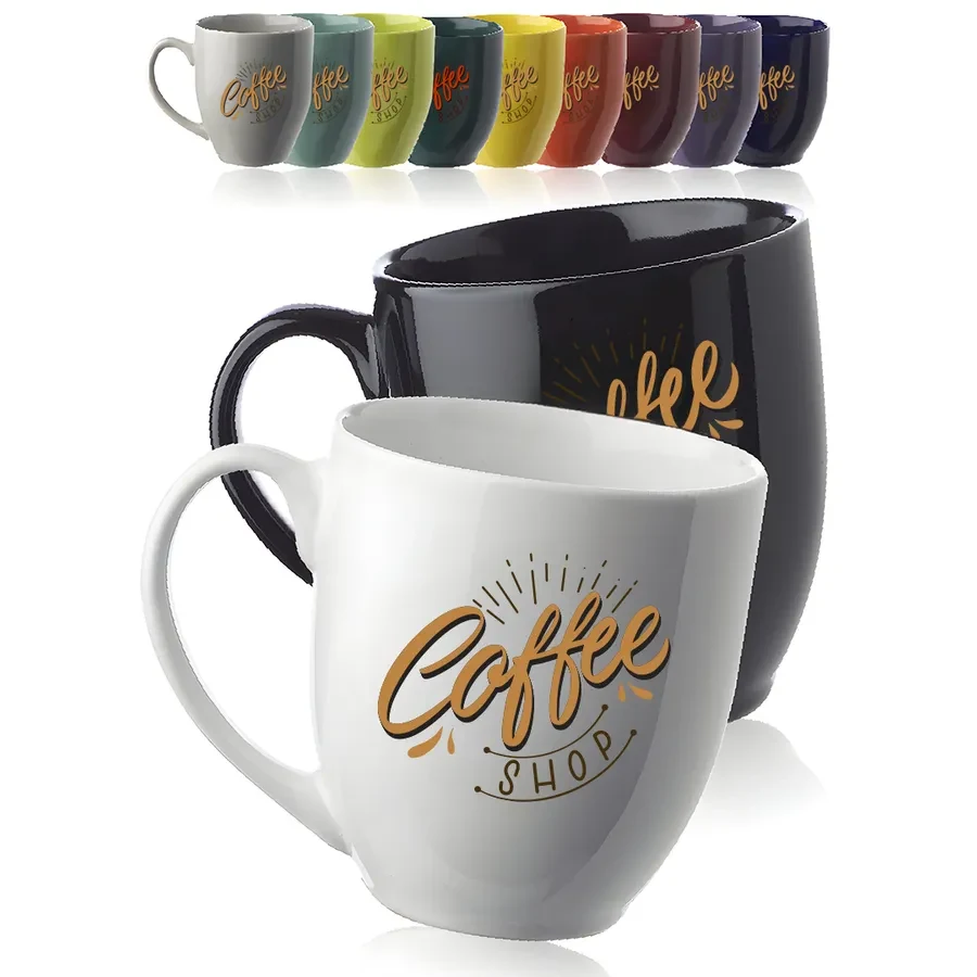 16 Oz Glossy Ceramic Mugs 1