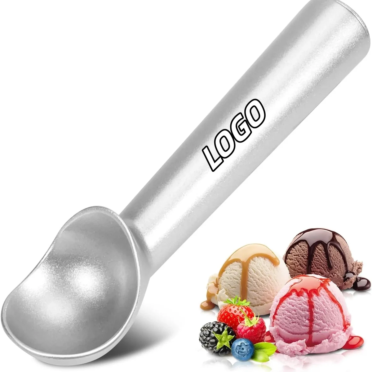 7 Inches Stainless Steel Ice Cream Scoop 1