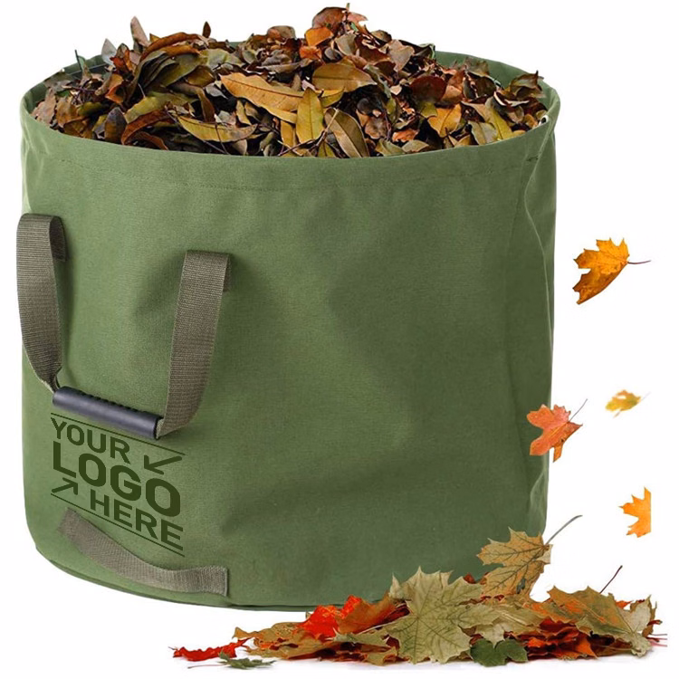 33 Gallon Canvas Garden Waste Defoliation Tote Bags