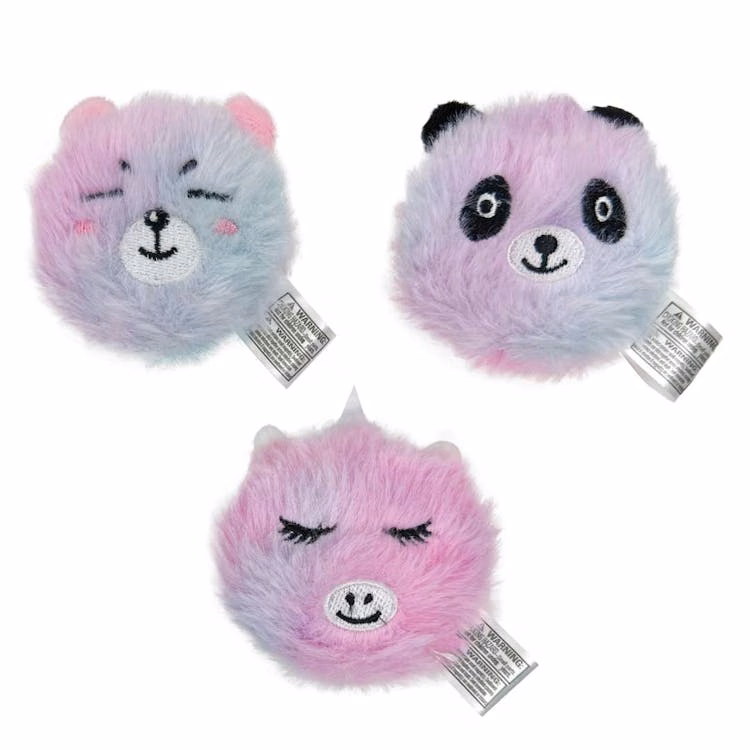 Magnetic Furry Face Animal Friends 24 Pack