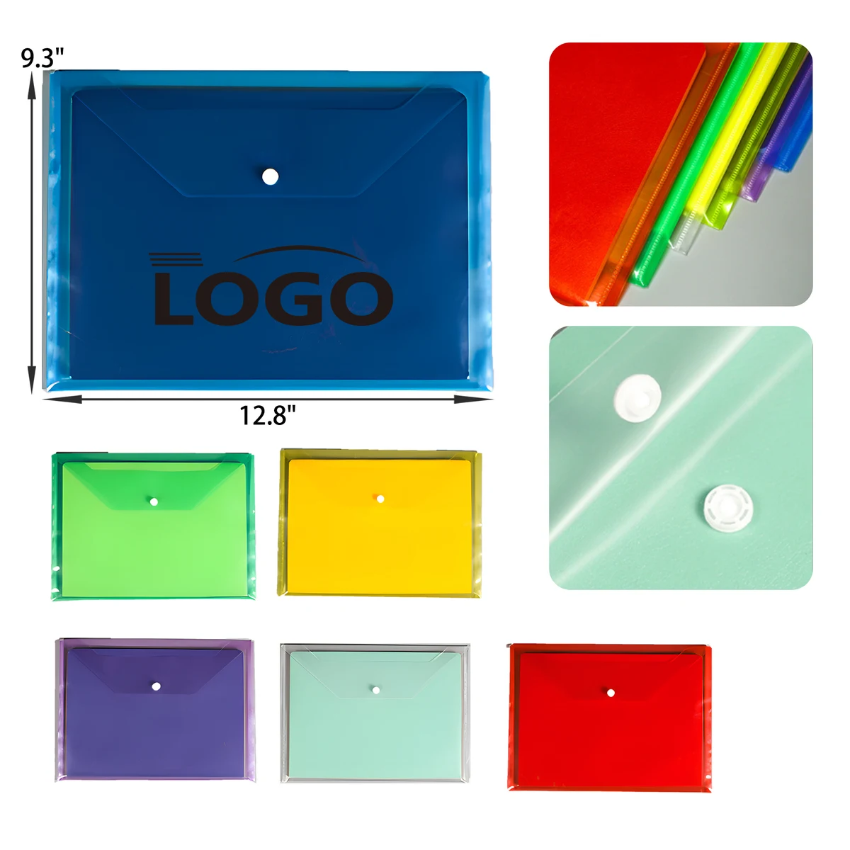 Durable A4 Transparent Folder Document Bag 1