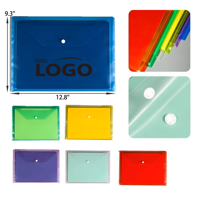 Durable A4 Transparent Folder Document Bag
