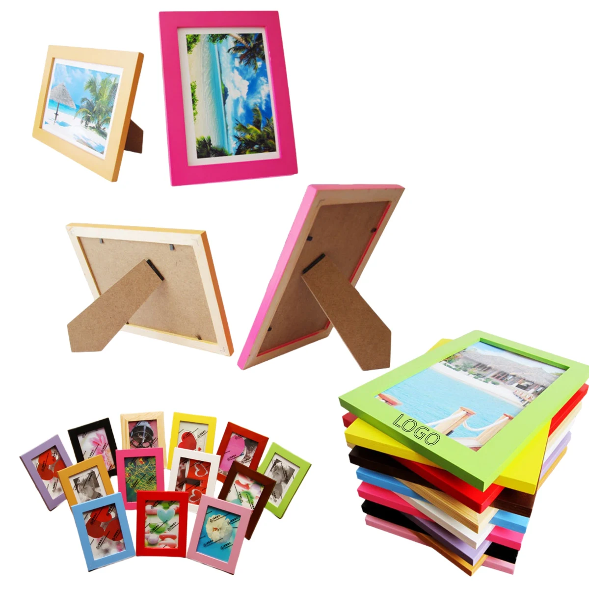 4x6 Wood Photo Frame 1