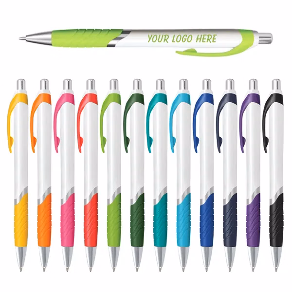 Turbo Ballpoint Pen -White Barrel