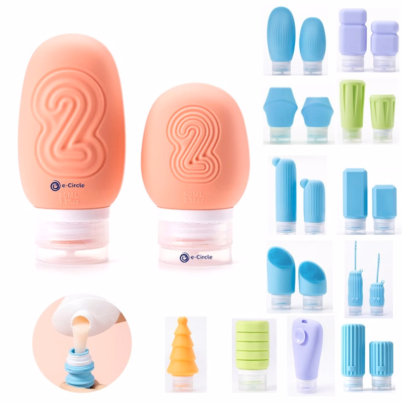 Silicone Travel Bottles Leak Proof for Toiletries