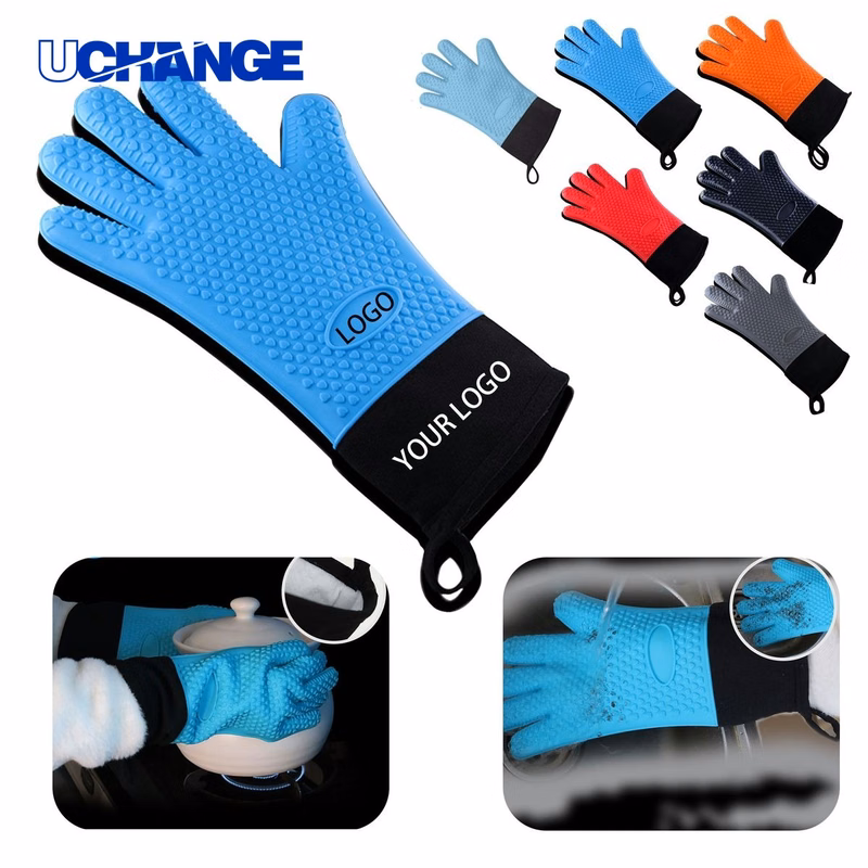 Heat Resistant Silicone Kitchen Gloves