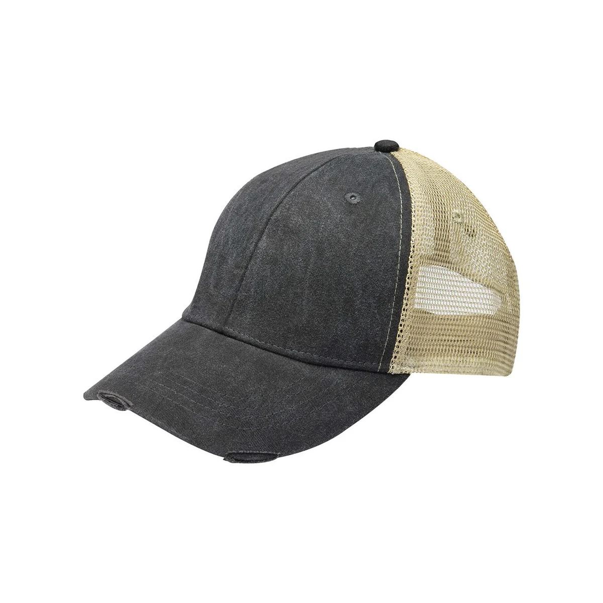 Ollie Distressed Trucker Cap - OL102 1
