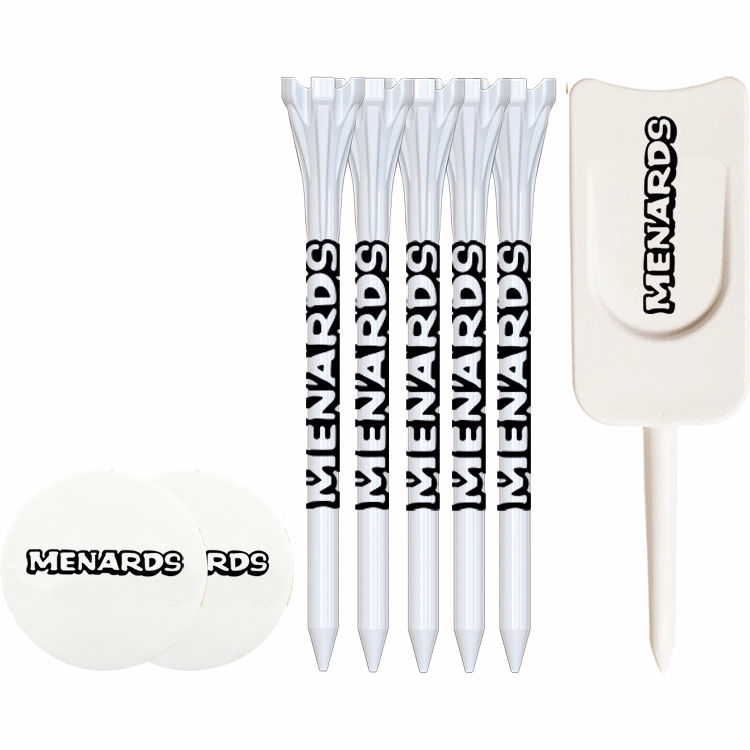 5 Flytee Tees 2-3/4", 2 Ball Markers, 1 Single Prong Plastic Divot Tool