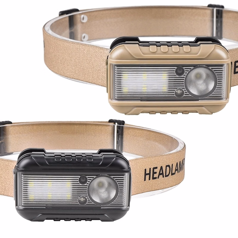 USB Rechargeable Magnetic Sensor Headlight