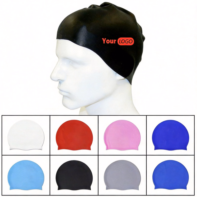 Stretchy Silicone Swim Cap