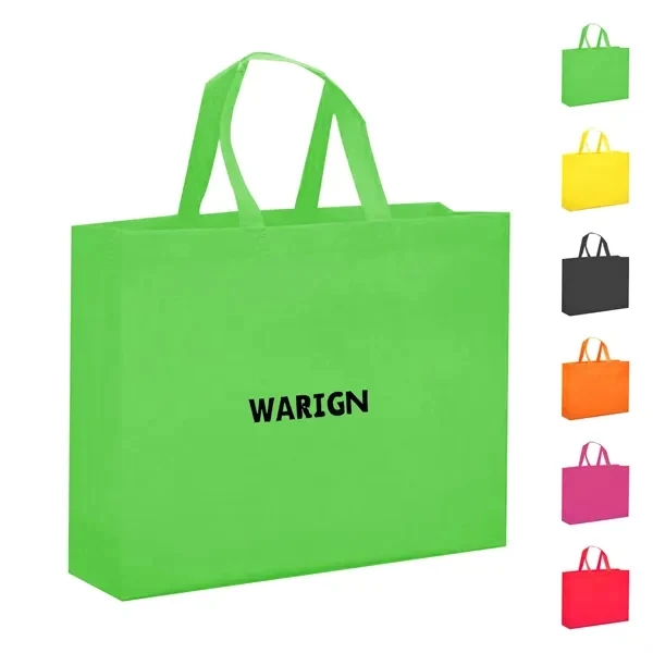 Custom Non-Woven Hot-Compression Tote Bag — Lightweight Eco Promo Carryall 1