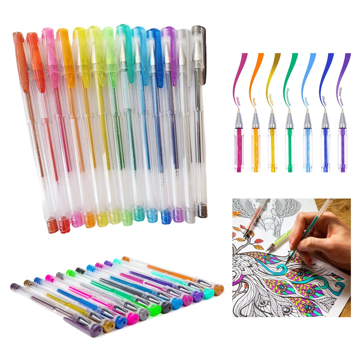 48 Coloring Pen With Soft Grip For Drawing 1