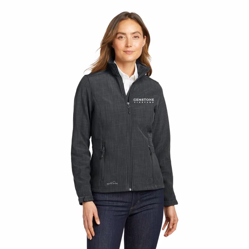 Eddie Bauer(R) Women's Shaded Crosshatch Soft Shell Jacket